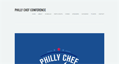 Desktop Screenshot of phillychefconference.com